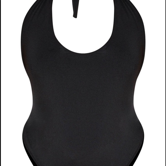 Prettylittlething Plus Size high leg swimsuit - Picture 3 of 5